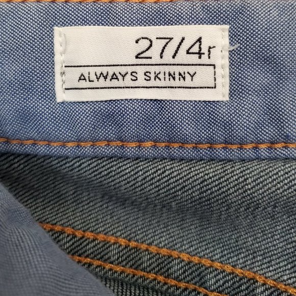 GAP 1969 Always Skinny low rise dark wash jeans - Picture 5 of 10